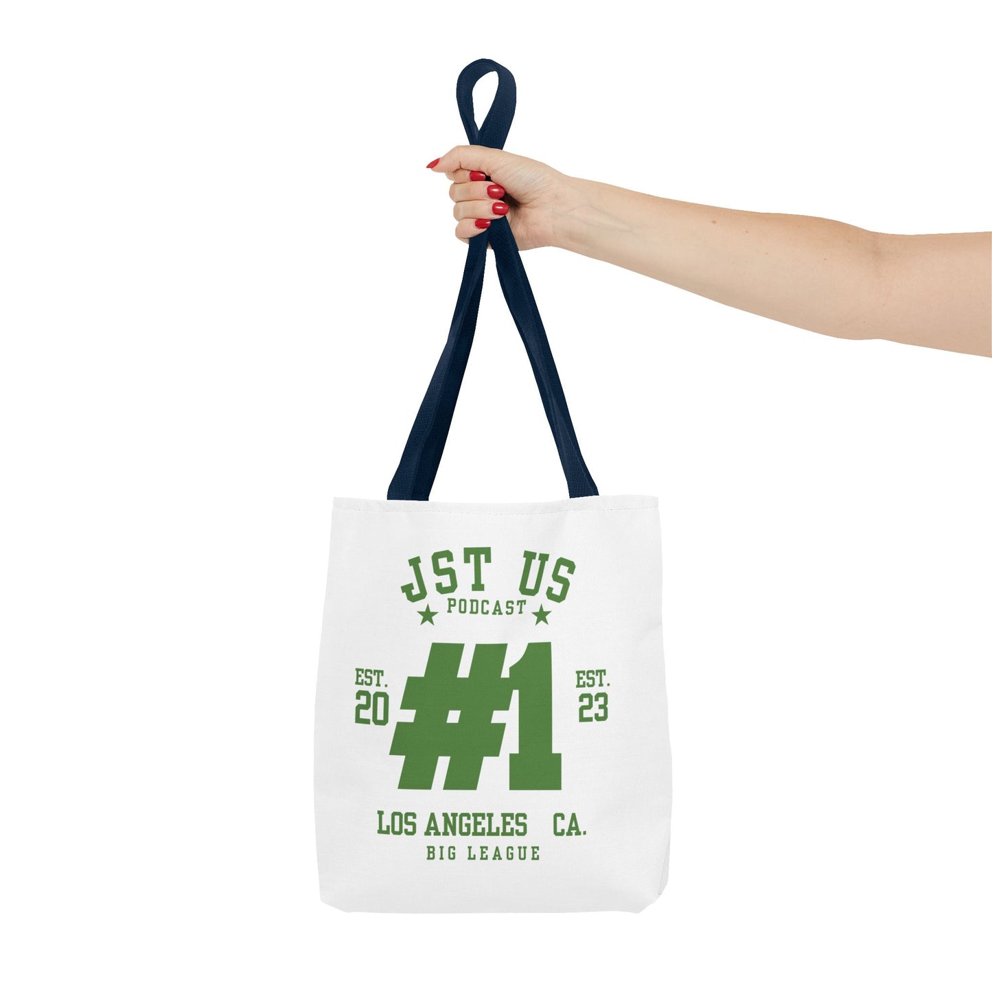 #1 Podcast Tote Bag, Stylish Beach Bag, Eco-Friendly Shopping Tote, Gift for Podcast Lovers, Canvas Carryall