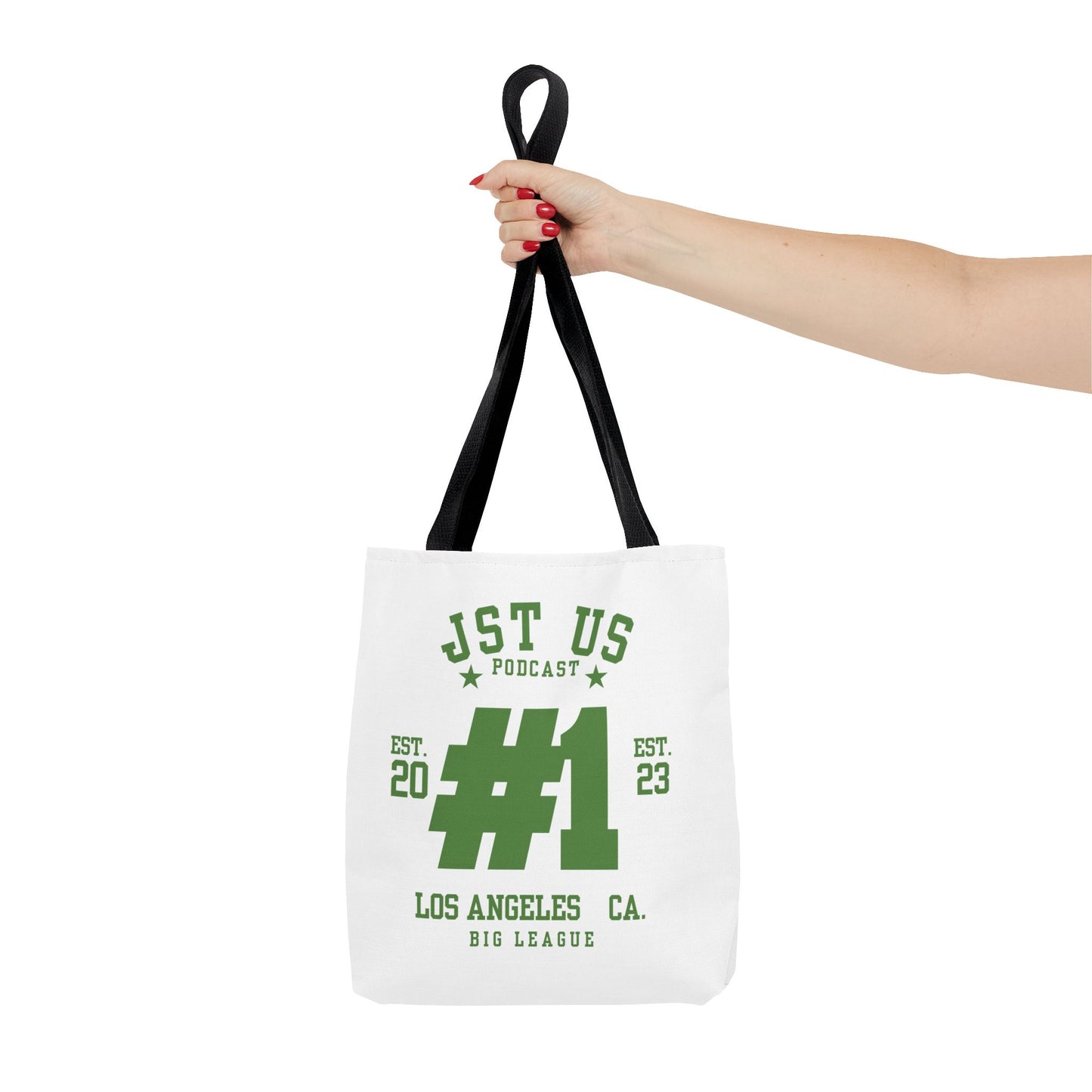 #1 Podcast Tote Bag, Stylish Beach Bag, Eco-Friendly Shopping Tote, Gift for Podcast Lovers, Canvas Carryall