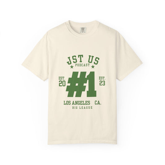 JST US Podcast #1 Unisex T-Shirt, Casual Tee for Fans, Gift for Podcasters, Comfortable Everyday Wear, LA Style Apparel