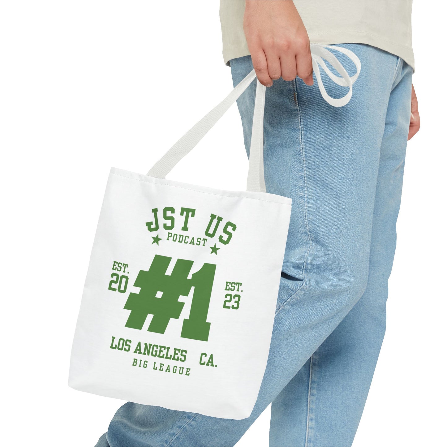 #1 Podcast Tote Bag, Stylish Beach Bag, Eco-Friendly Shopping Tote, Gift for Podcast Lovers, Canvas Carryall