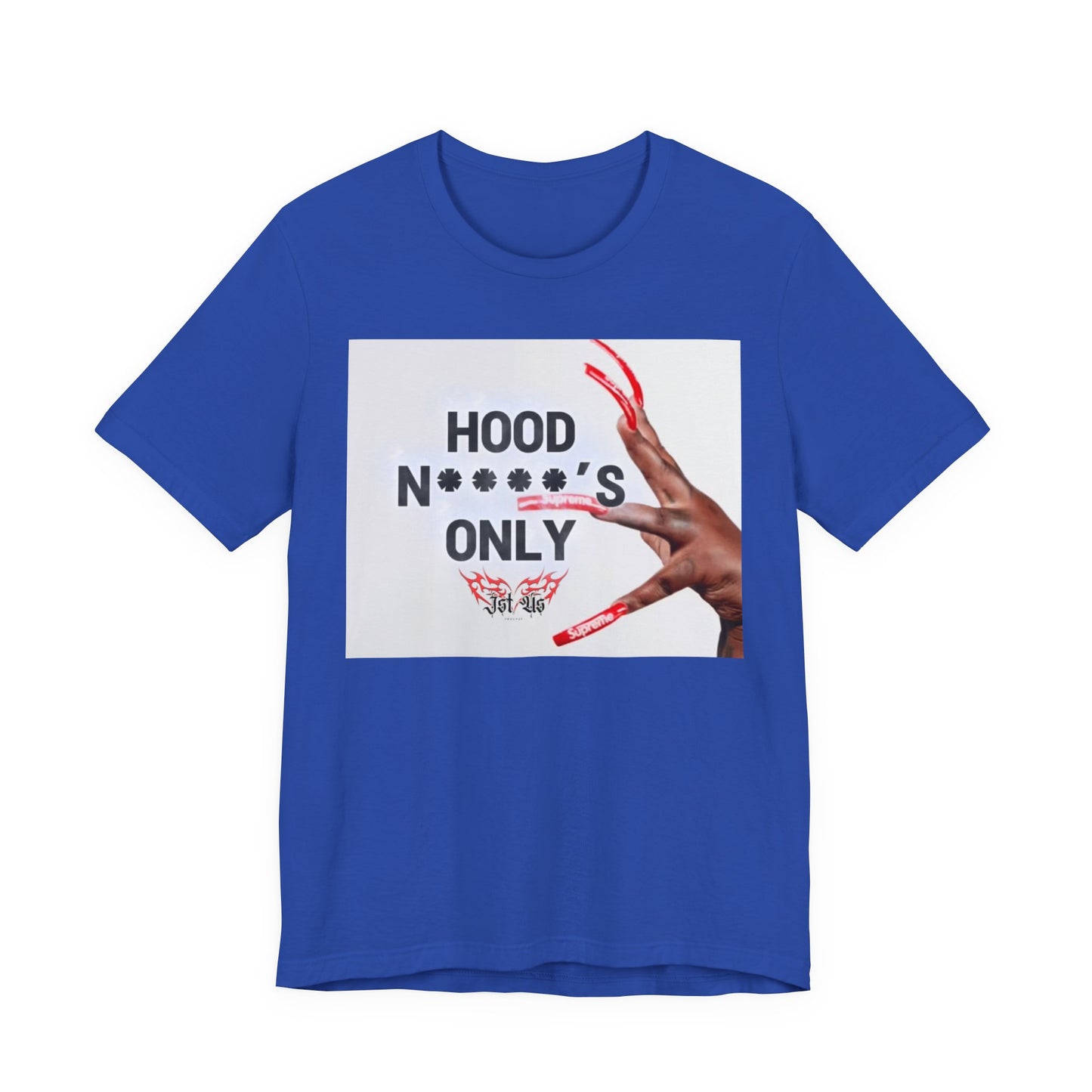 Hood N****s Only Tee, Unisex Graphic T-Shirt, Casual Wear, Streetwear, Gifts for Friends, Urban Style, Statement Apparel