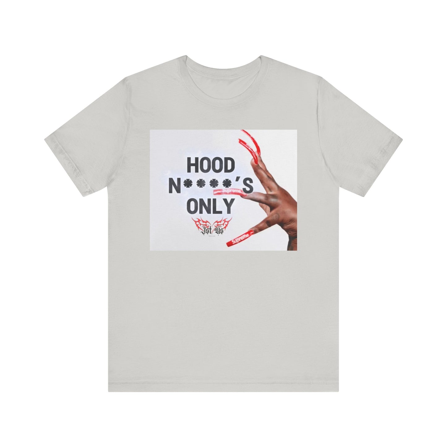Hood N****s Only Tee, Unisex Graphic T-Shirt, Casual Wear, Streetwear, Gifts for Friends, Urban Style, Statement Apparel