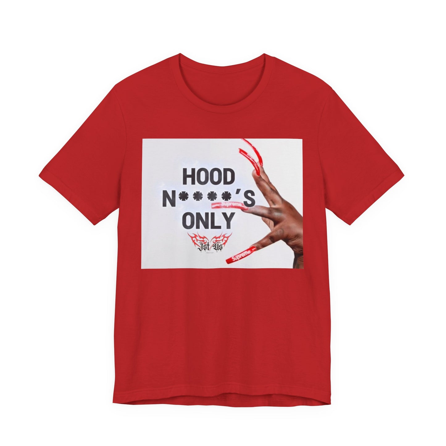 Hood N****s Only Tee, Unisex Graphic T-Shirt, Casual Wear, Streetwear, Gifts for Friends, Urban Style, Statement Apparel