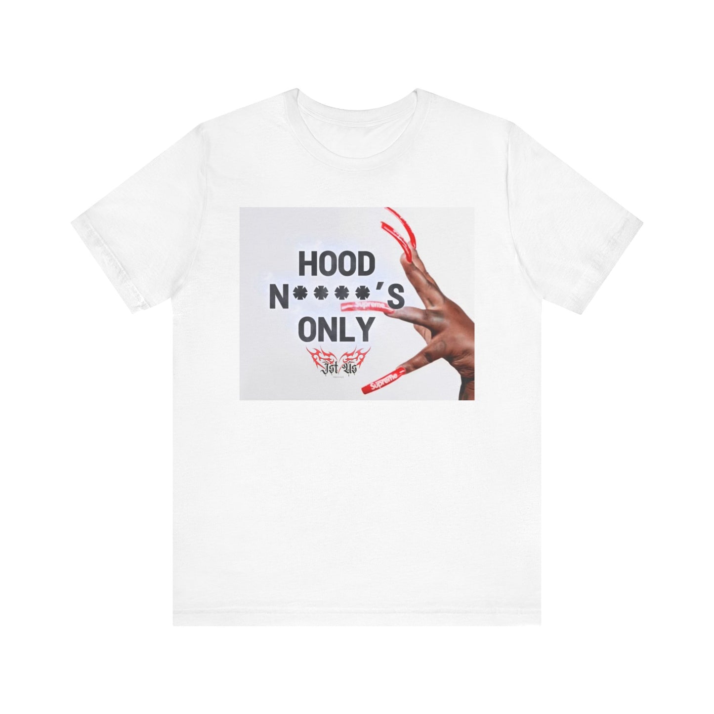 Hood N****s Only Tee, Unisex Graphic T-Shirt, Casual Wear, Streetwear, Gifts for Friends, Urban Style, Statement Apparel