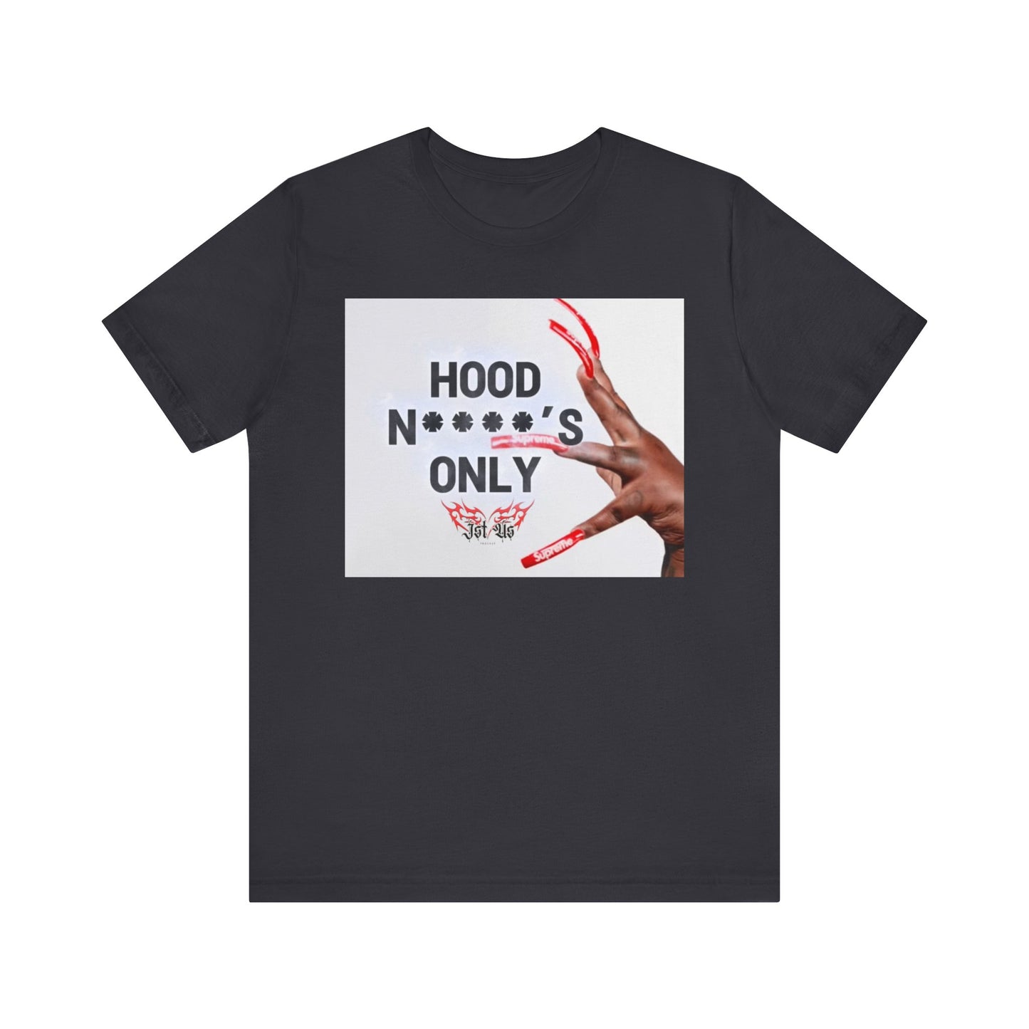 Hood N****s Only Tee, Unisex Graphic T-Shirt, Casual Wear, Streetwear, Gifts for Friends, Urban Style, Statement Apparel
