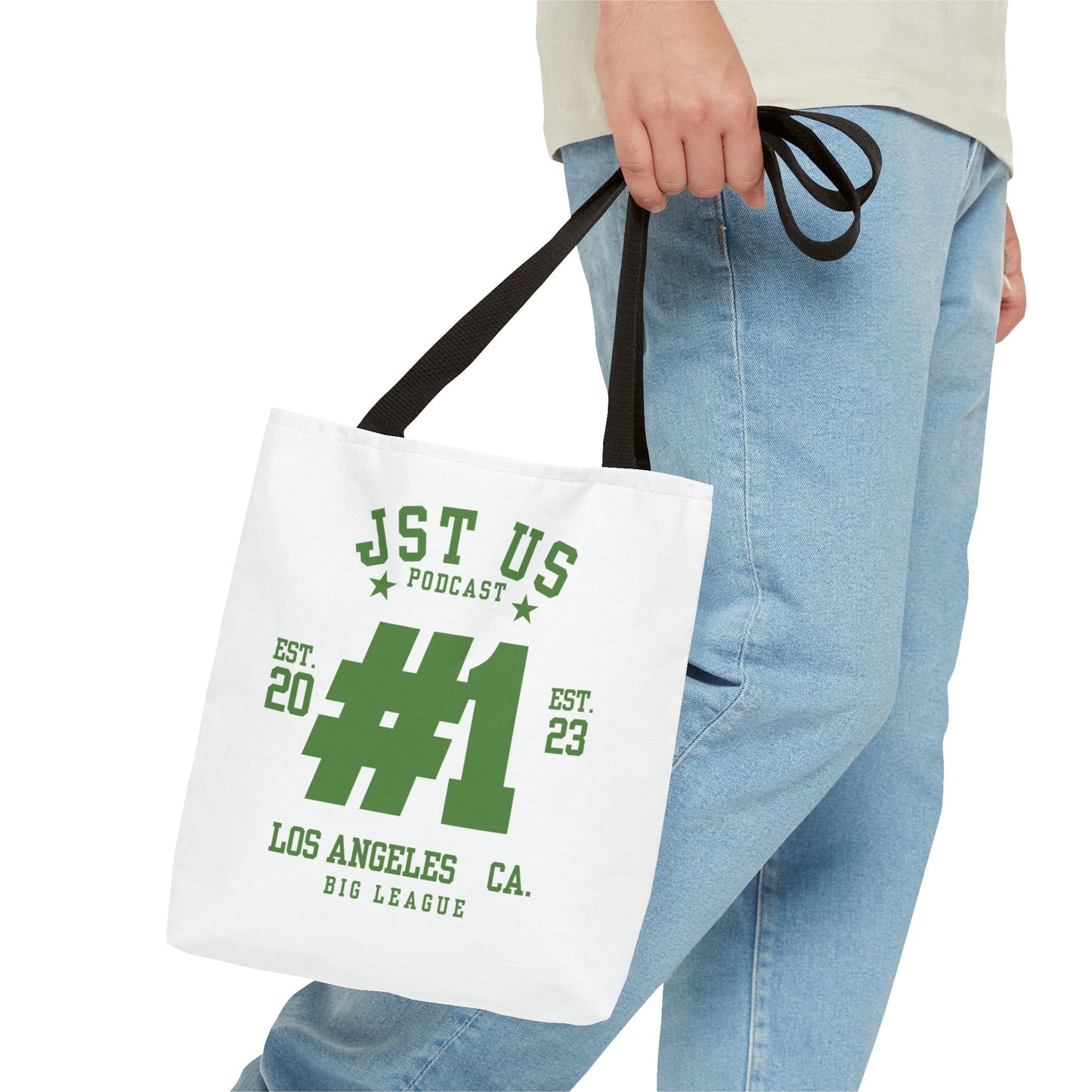 #1 Podcast Tote Bag, Stylish Beach Bag, Eco-Friendly Shopping Tote, Gift for Podcast Lovers, Canvas Carryall