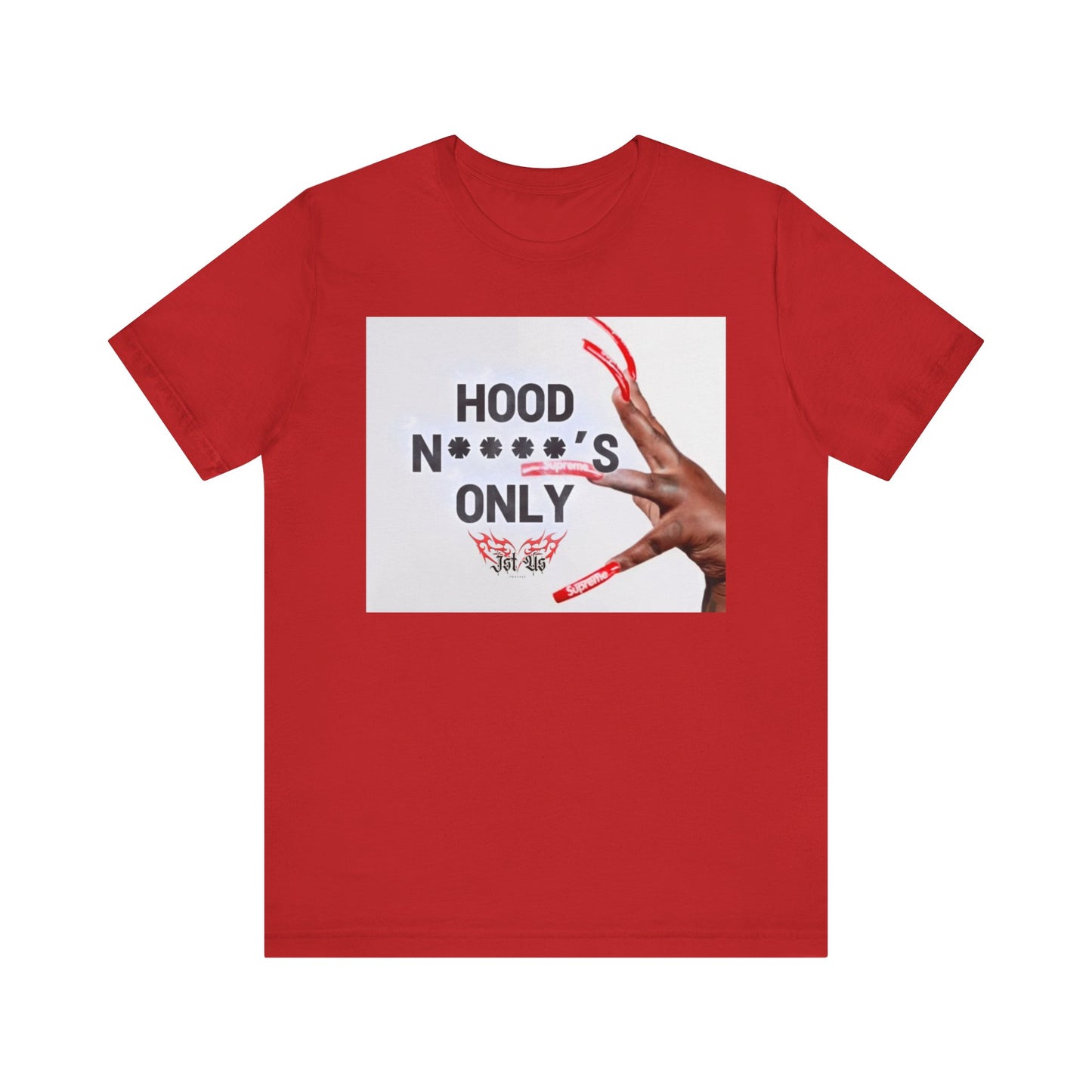 Hood N****s Only Tee, Unisex Graphic T-Shirt, Casual Wear, Streetwear, Gifts for Friends, Urban Style, Statement Apparel