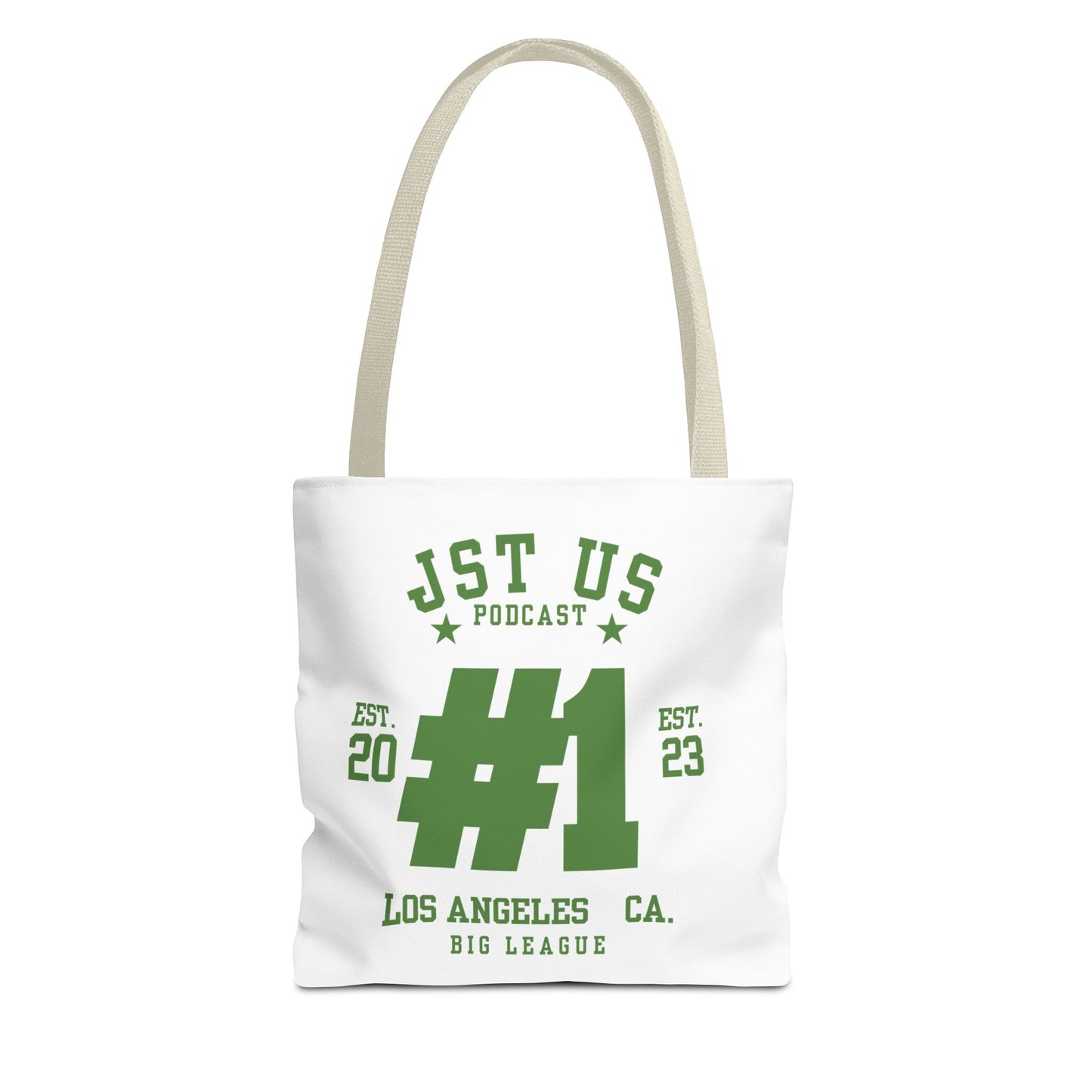 #1 Podcast Tote Bag, Stylish Beach Bag, Eco-Friendly Shopping Tote, Gift for Podcast Lovers, Canvas Carryall