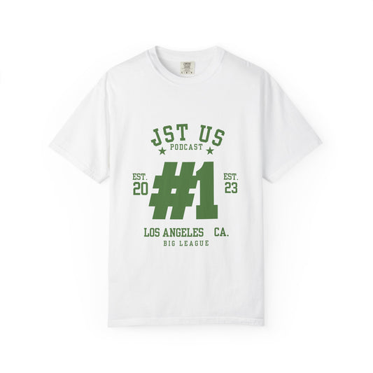 JST US Podcast #1 Unisex T-Shirt, Casual Tee for Fans, Gift for Podcasters, Comfortable Everyday Wear, LA Style Apparel
