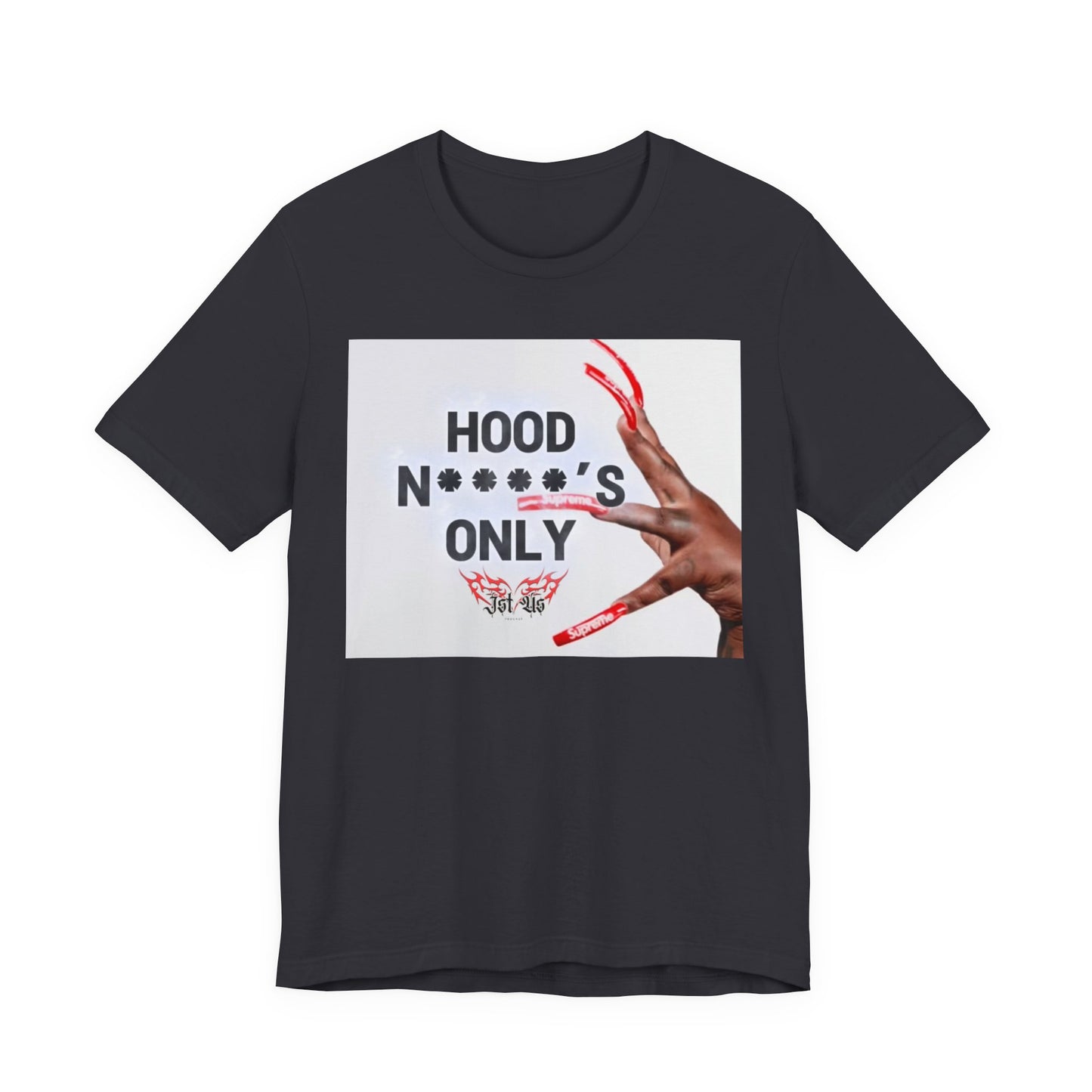 Hood N****s Only Tee, Unisex Graphic T-Shirt, Casual Wear, Streetwear, Gifts for Friends, Urban Style, Statement Apparel
