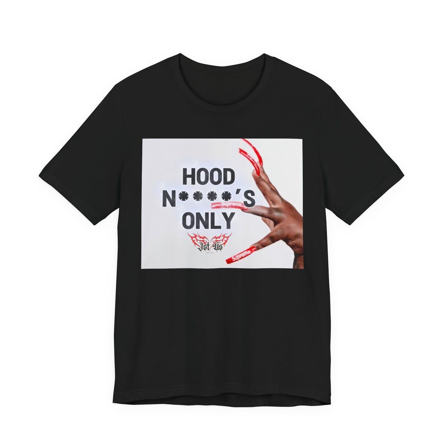 Hood N****s Only Tee, Unisex Graphic T-Shirt, Casual Wear, Streetwear, Gifts for Friends, Urban Style, Statement Apparel
