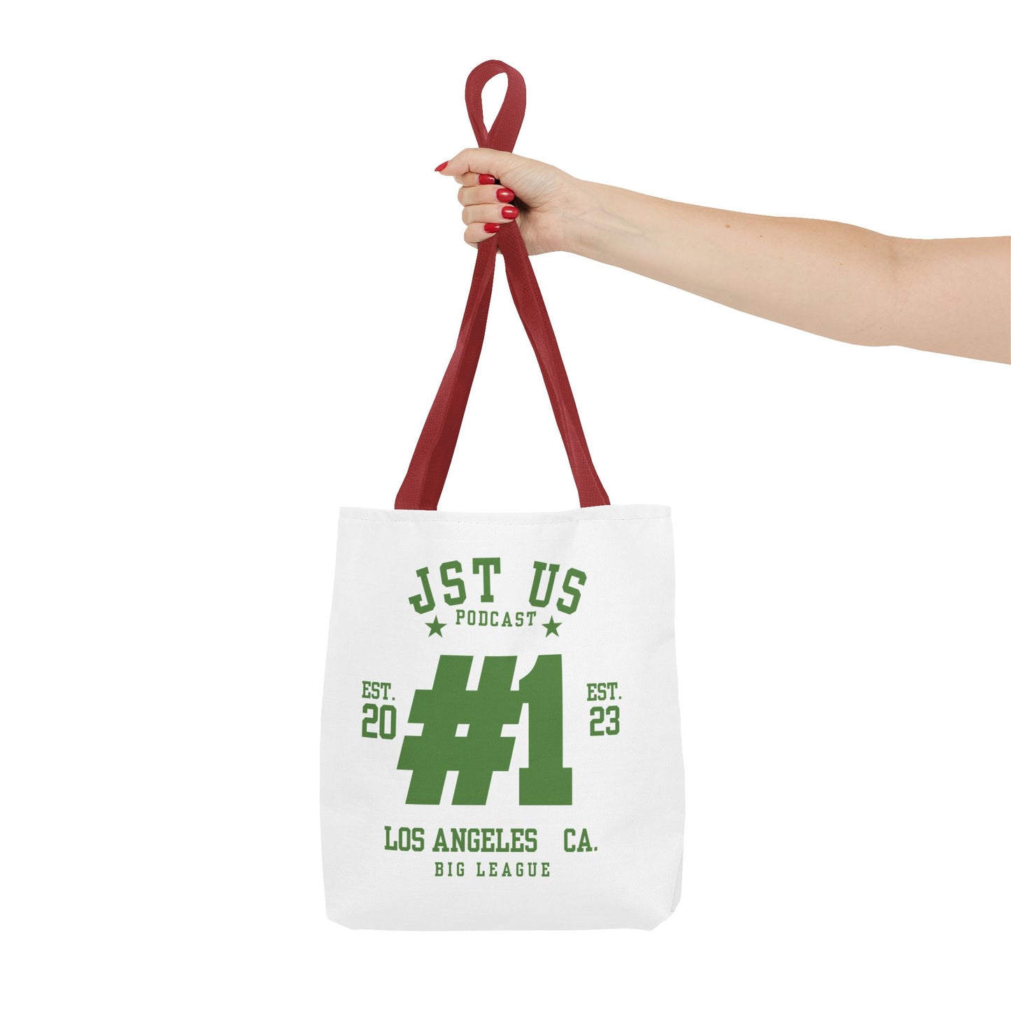 #1 Podcast Tote Bag, Stylish Beach Bag, Eco-Friendly Shopping Tote, Gift for Podcast Lovers, Canvas Carryall